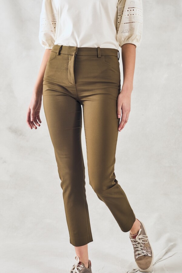 Pantalon Algodon Spandex Safari