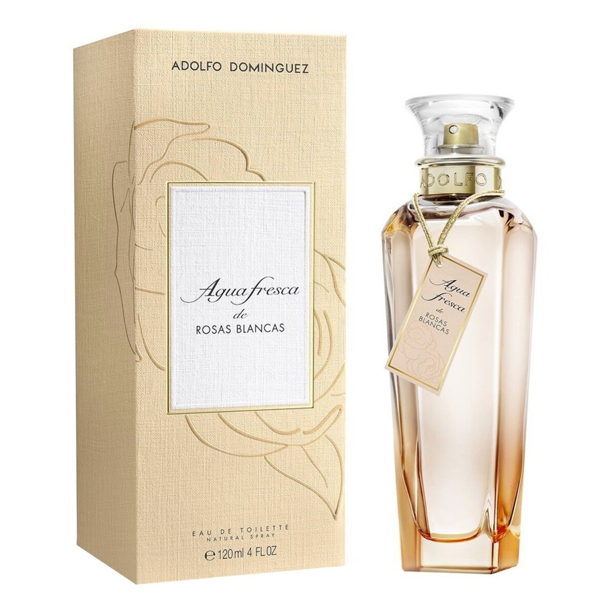 Perfume Adolfo Dominguez Agua Fresca de Rosas Blancas EDT 120ml