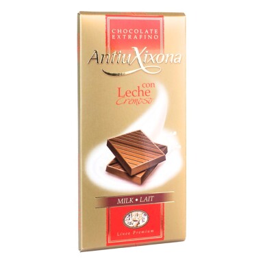 Chocolate Con Leche Cremoso AntiuXixona 100Gr Chocolate C/leche Cremoso Anti