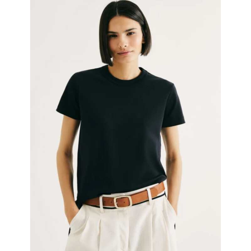 CAMISETA MM FEM PRETO ESCURO