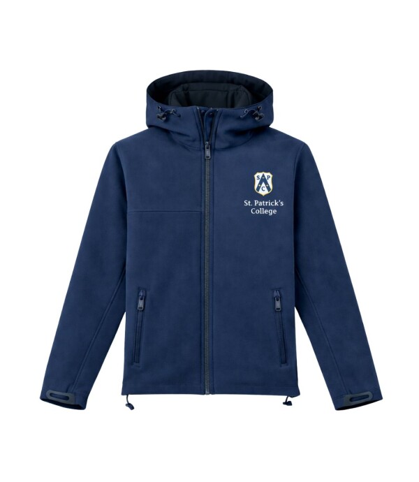 Campera Light-shell c/capucha Navy