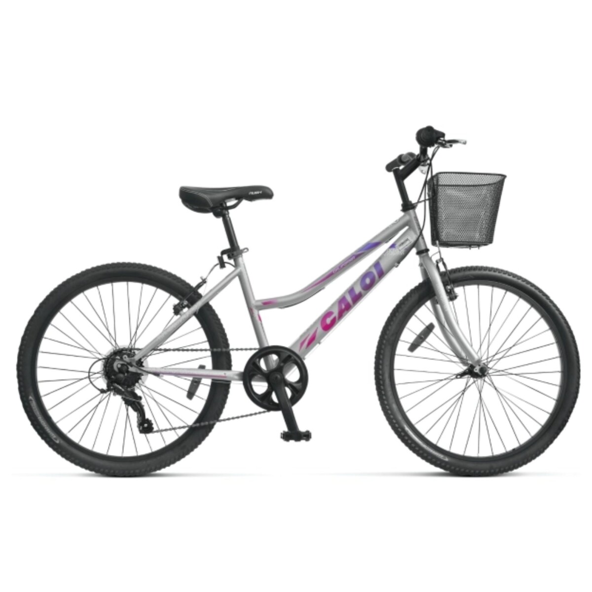 Bicicleta Caloi California Aro 24" Gris 
