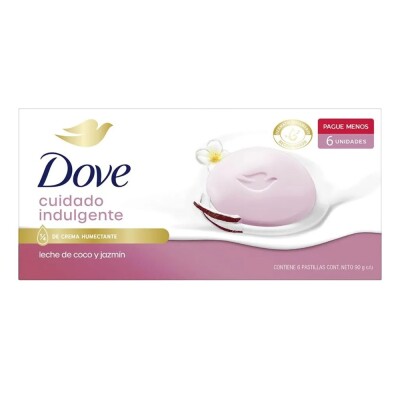 Jabón Dove Nutrición Indulgente 90 Grs. 6 Uds. Jabón Dove Nutrición Indulgente 90 Grs. 6 Uds.
