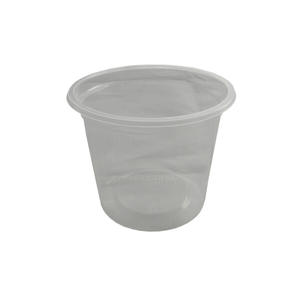 POTE PP 250ML TRANSPARENTE CX1000 TRANSPARENTE
