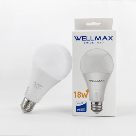 LAMPARA LED 18W (EQUIVALE 150W) A65-E27 CALIDA WELLMAX ++ N/a