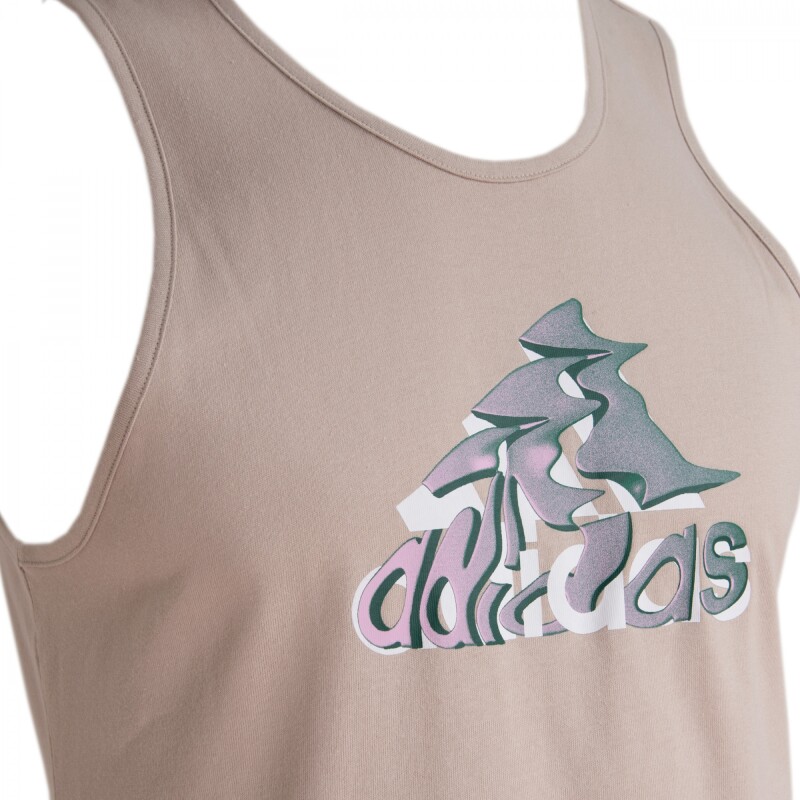 Camiseta Augment Tank de Hombre Crema