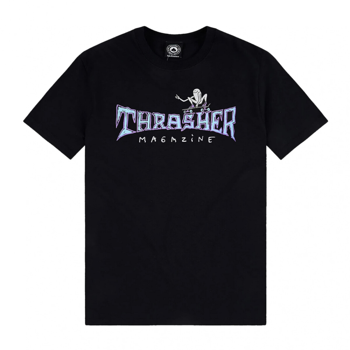 Remera Thrasher Gonz Thumbs Up - Negro 