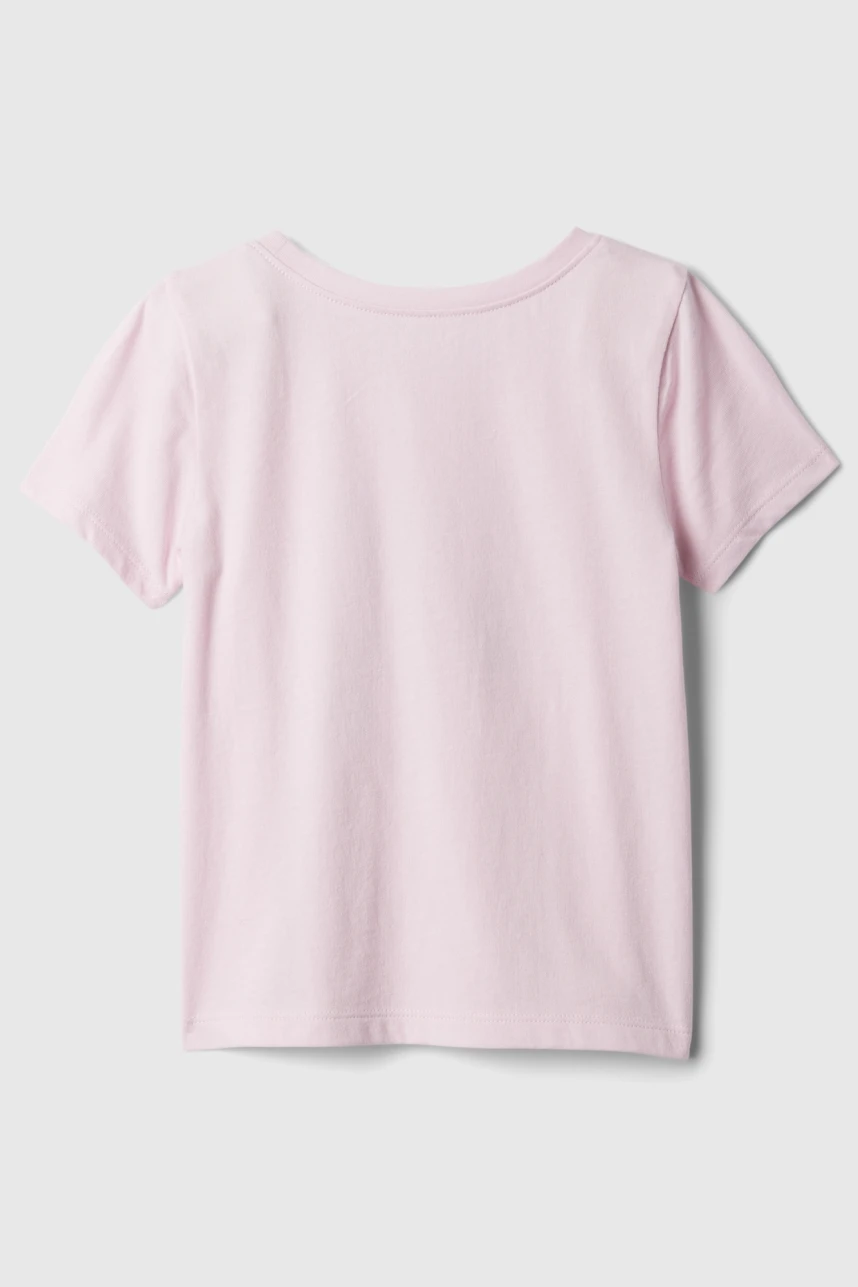Remera Logo Gap Toddler Niña Light Peony