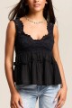PETAL PARTY SHAPELESS Negro