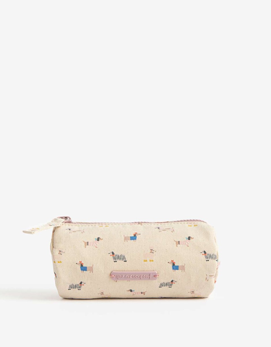 Portacosméticos De Material Reciclado - Estampado Animal Print 