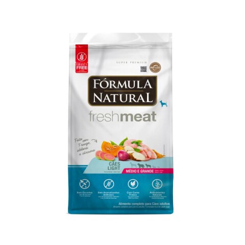 FORMULA NATURAL FRESH MEAT LIGHT RAZA MEDIANA Y GRANDE 12 KG Formula Natural Fresh Meat Light Raza Mediana Y Grande 12 Kg