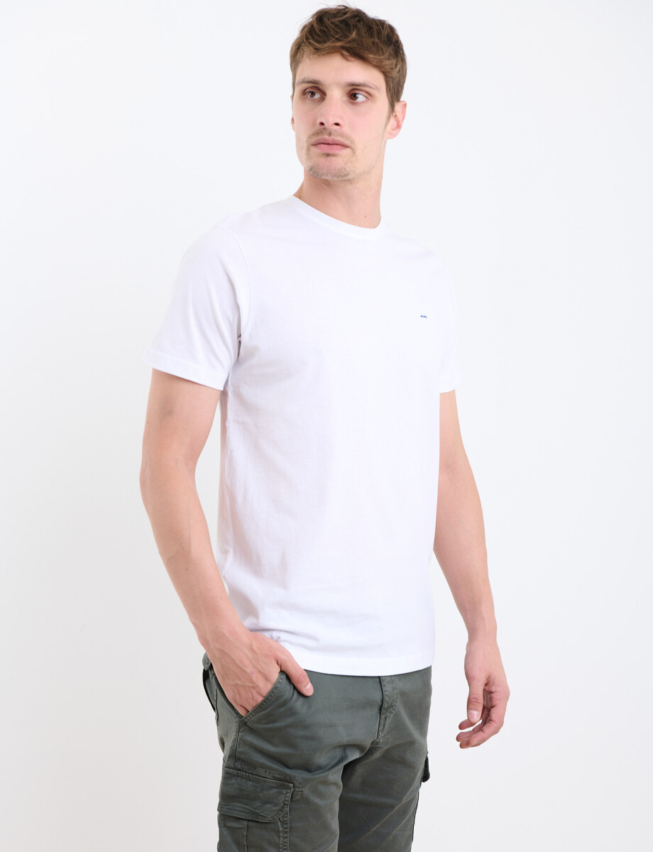 520658 T-SHIRT HARRINGTON LABEL Blanco