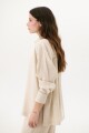 SOBRECAMISA LINO LAIA BEIGE