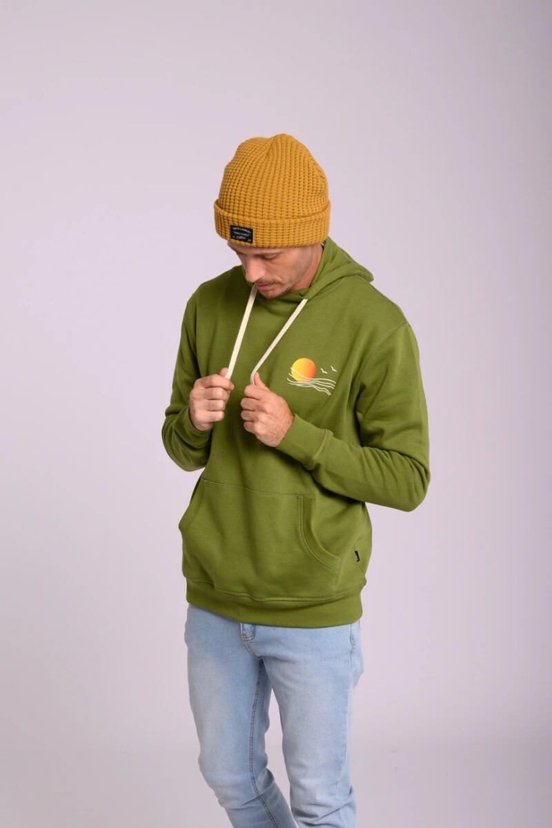 Gorro Hombre Tejido Canva - Mostaza 