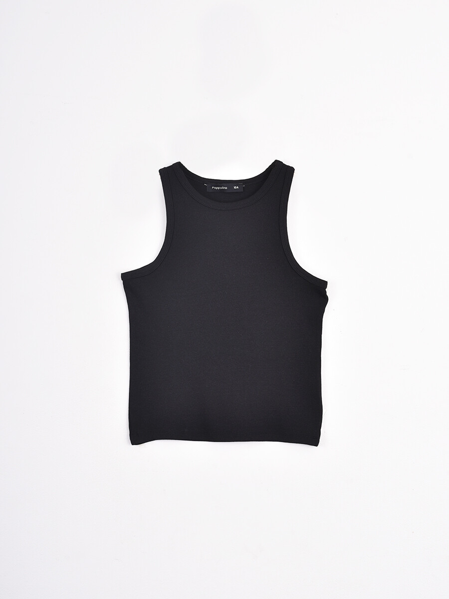 MUSCULOSA MARGARITA - NEGRO 