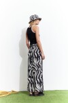 Top bordado daydream negro