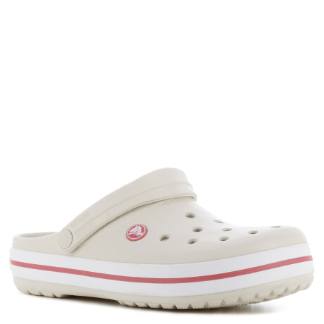 Zueco de Hombre Crocs Crocband Beige - Anaranjado Melón