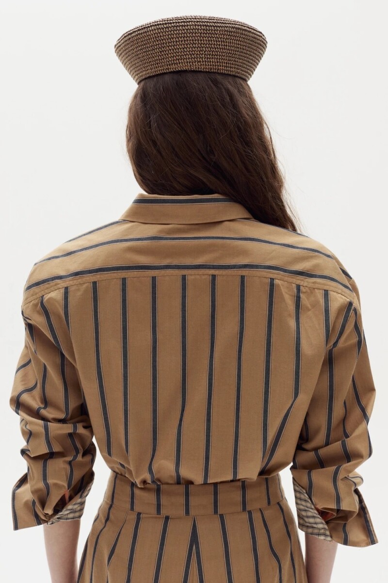CAMISA JAME Marron