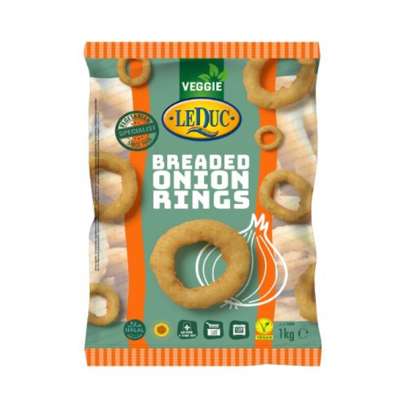 Aros de Cebolla Empanados Leduc - 1 kg Aros de Cebolla Empanados Leduc - 1 kg