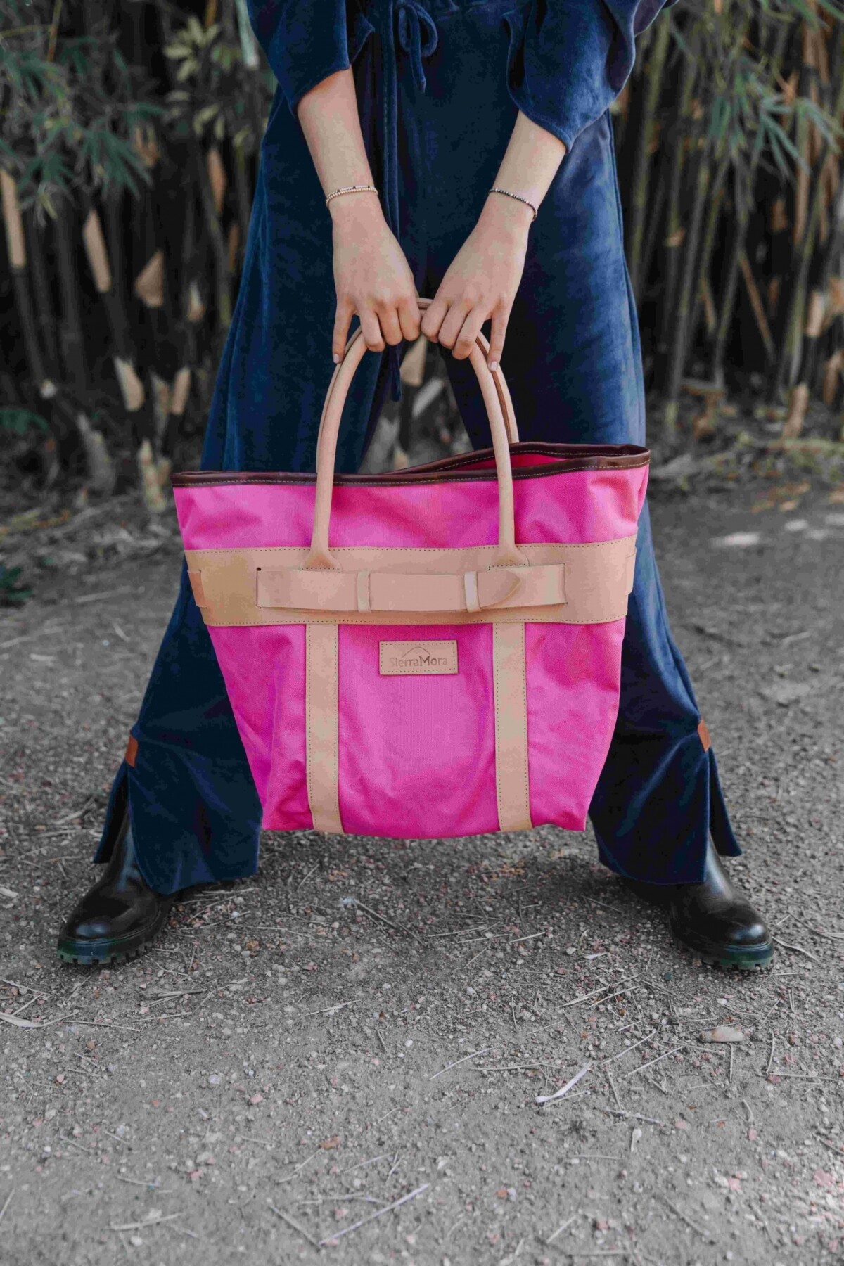 Bolso Playa Fucsia