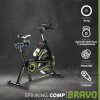 Bicicleta fija Bravo Spinning Comp color negro y verde Bicicleta Fija Bravo Spinning Comp Color Negro Y Verde