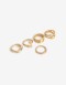 Sets Anillos Color Set De Anillos Mix Gold - Dorado