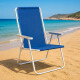 Silla Alta Conforto Aluminio AZUL OSCURO