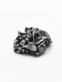 SCRUNCHIE SNAKE GRIS