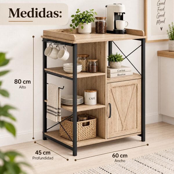 Aparadaor Estante Organizador Fg2257 APARADOR MULTIUSO LANBO FG2257