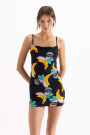 VESTIDO BANANA Negro