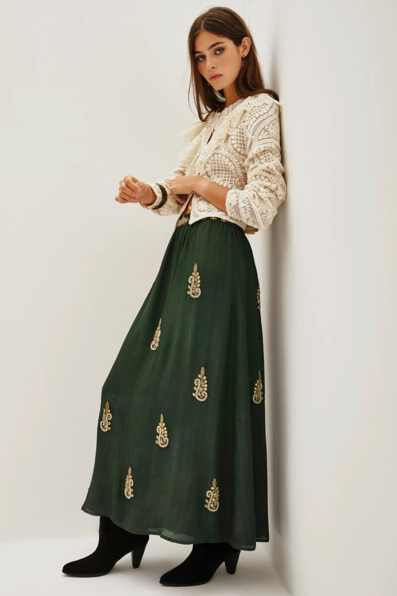Falda Sapphire Verde