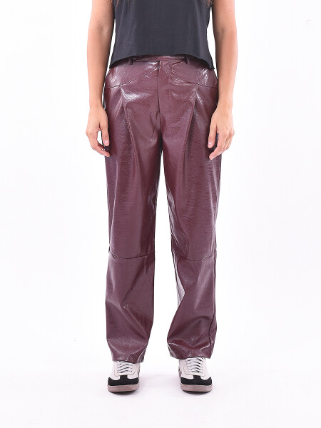 PANTALON NILO BORDEAUX (V)