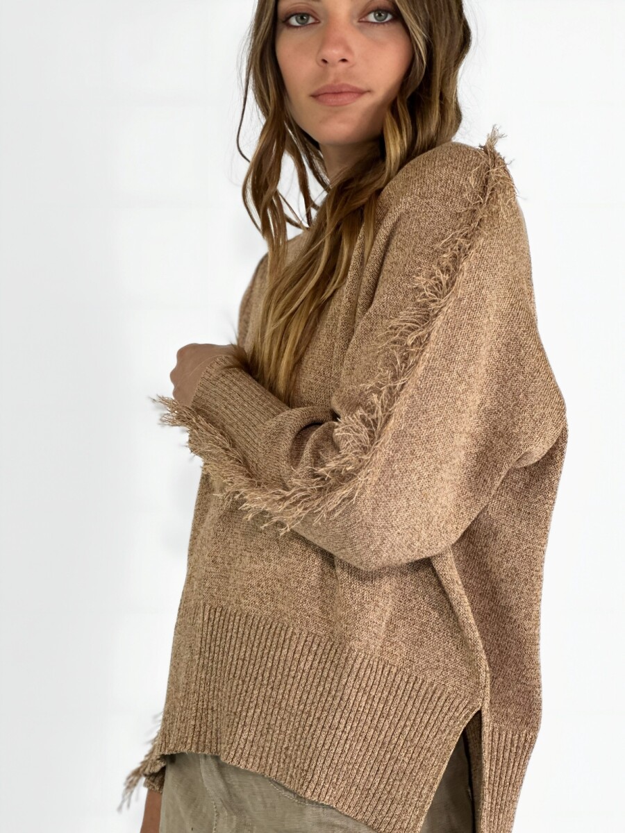 SWEATER LINO DUNA - BEIGE 