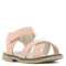 Sandalia de Niña Mini Miss Carol ARIS con velcro Rosado