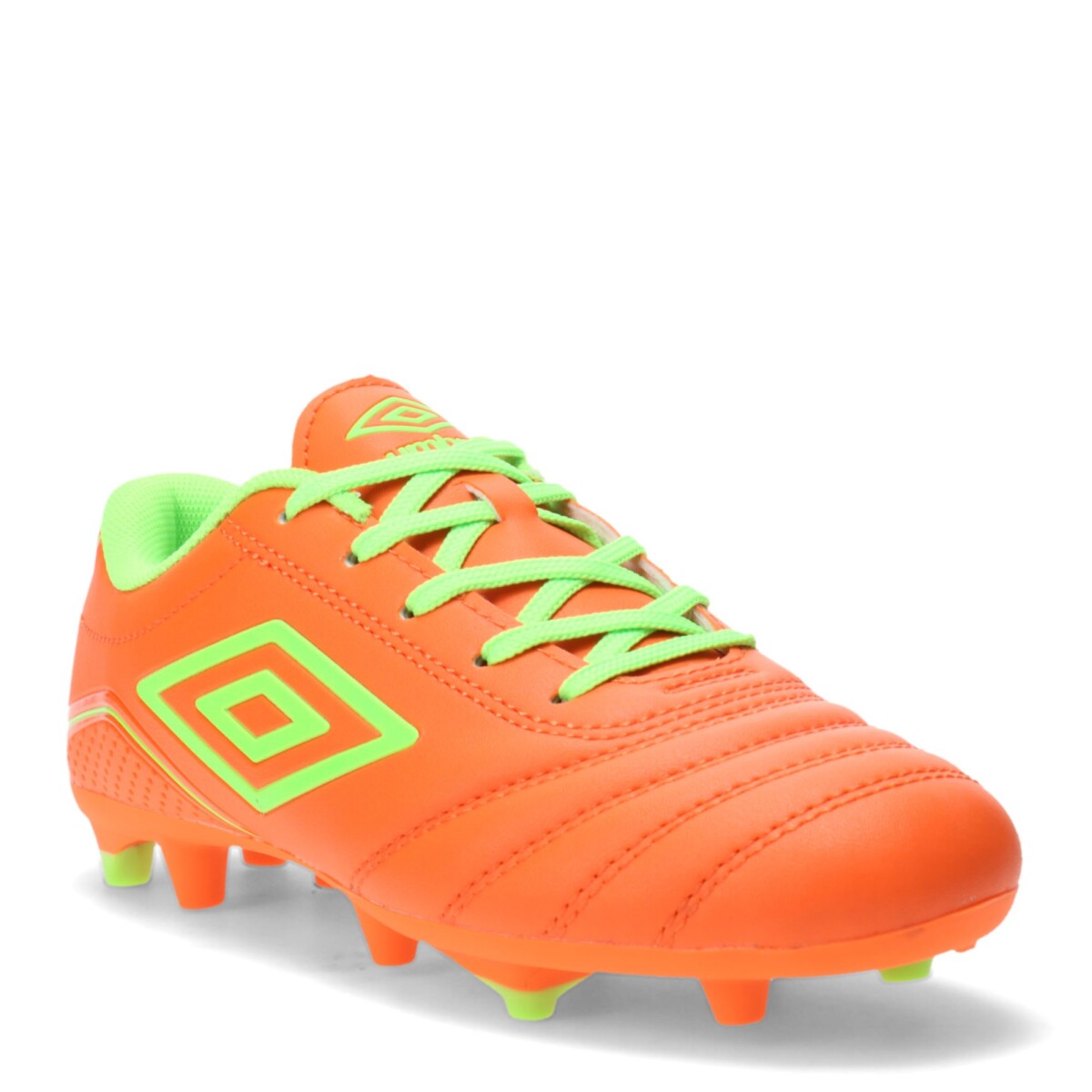 Championes de Fútbol 11 Infantiles Umbro Classico III HG - Naranja - Verde 