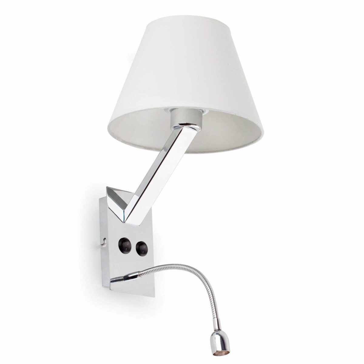 Luminaria De Pared Vasca Series Blanca 