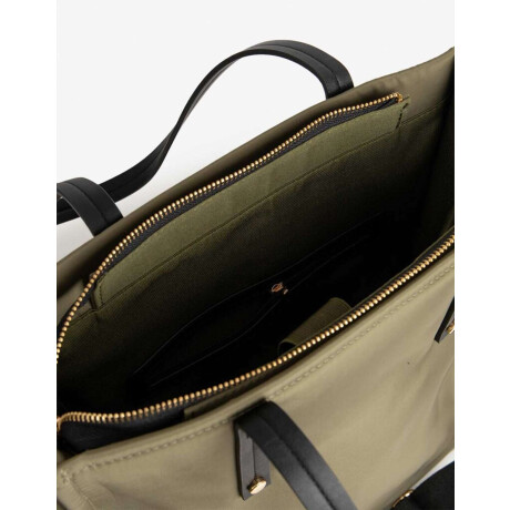 Shopper Portanotebook Verde oliva