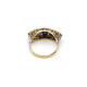 Anillo Antiguo En Oro 18K Con Brillantes, Diamantes Y Zafiro Anillo Antiguo En Oro 18K Con Brillantes, Diamantes Y Zafiro