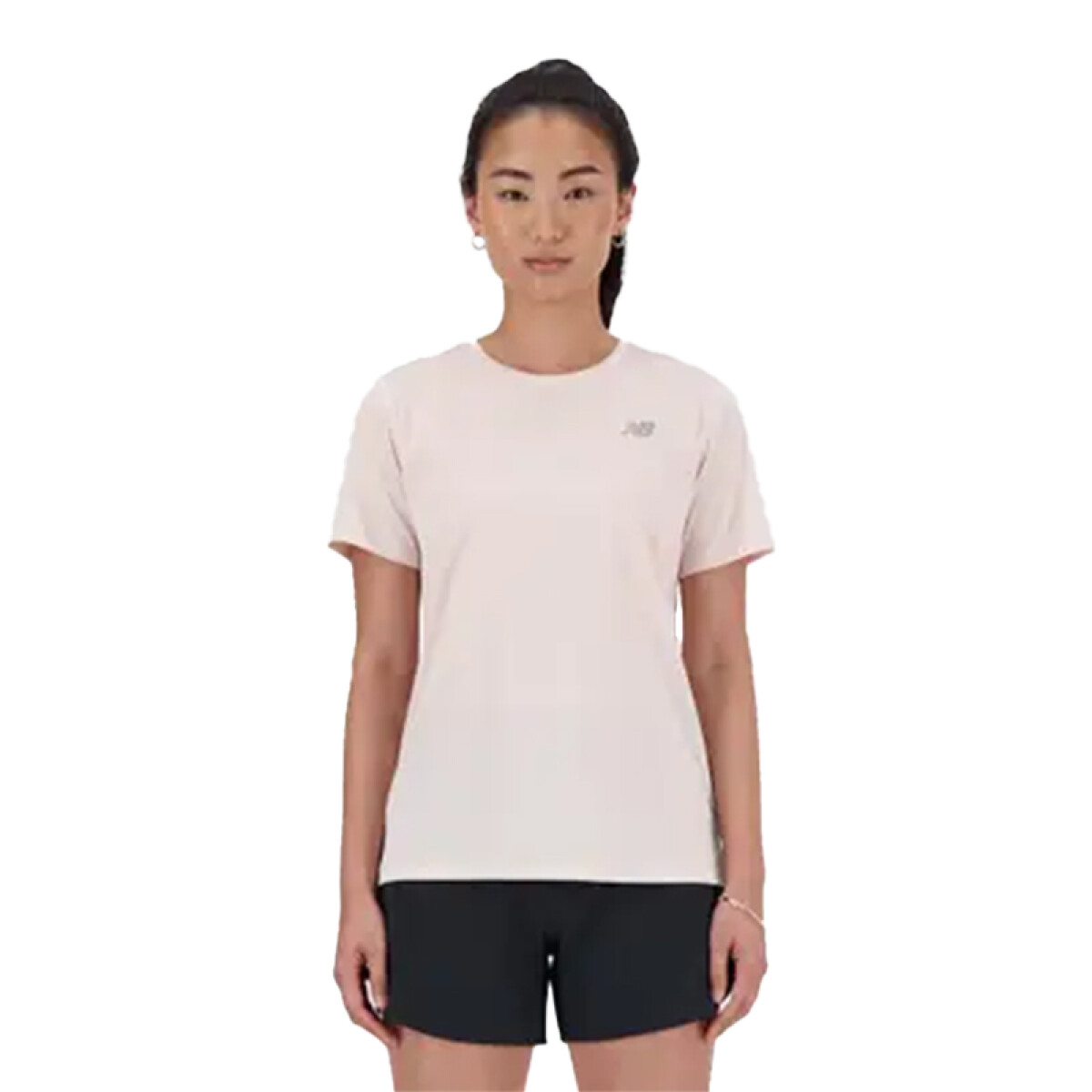 Remera New Balance Short Sleeve - Rosa 