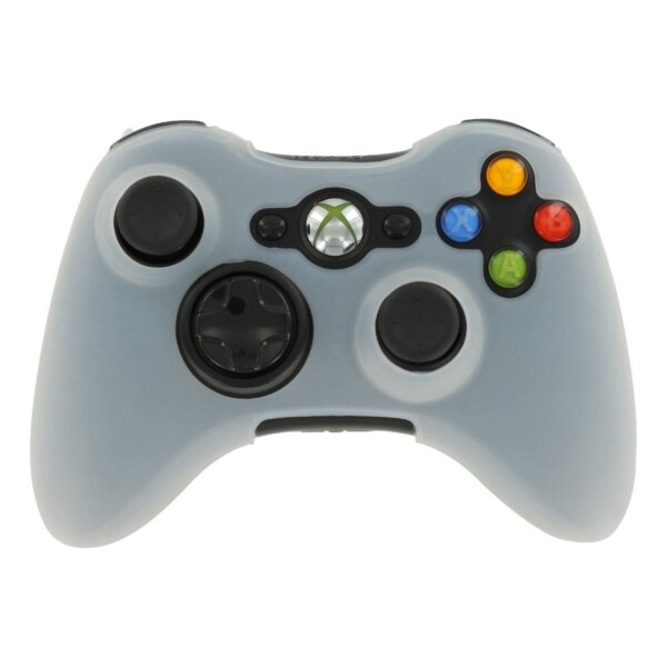 Protector Funda Silicona Control Joystick Xbox 360 Calidad Color Variante Blanco