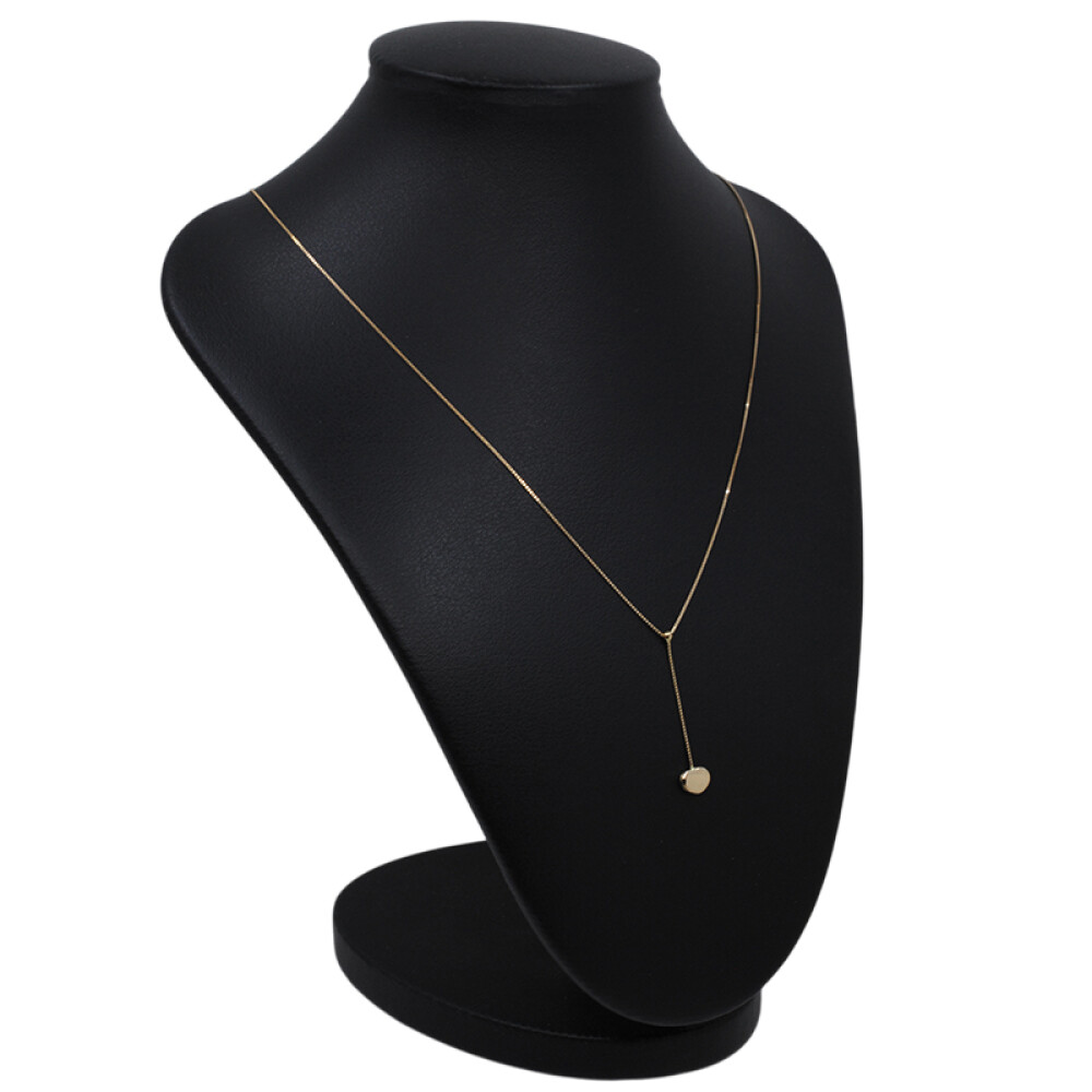 Cadena en oro 18k con dije corazon. Largo 40 cm Cadena en oro 18k con dije corazon. Largo 40 cm