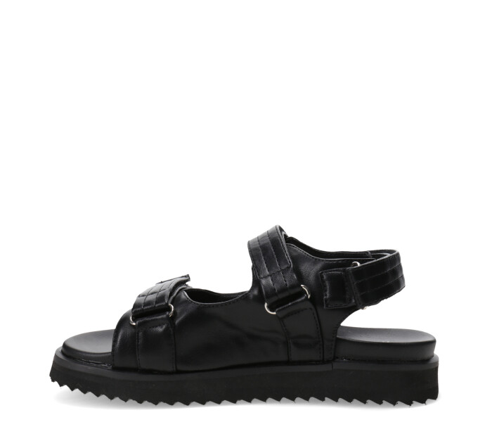 Sandalia KATALLA con velcro Black