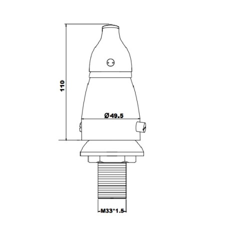 Griferia De Bidet Monocomando Aqualia Con Transferencia Cromo  35Mm 000