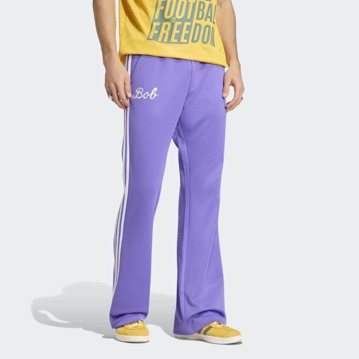 Pantalon Adidas Originals Bob Marley - Violeta 