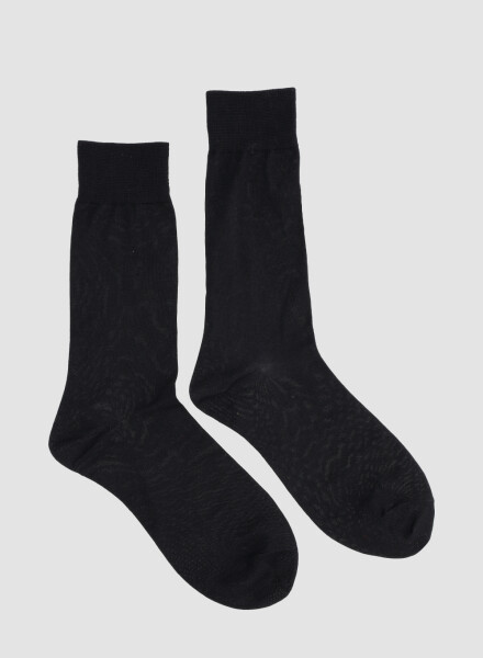 Medias mercerizadas Negro