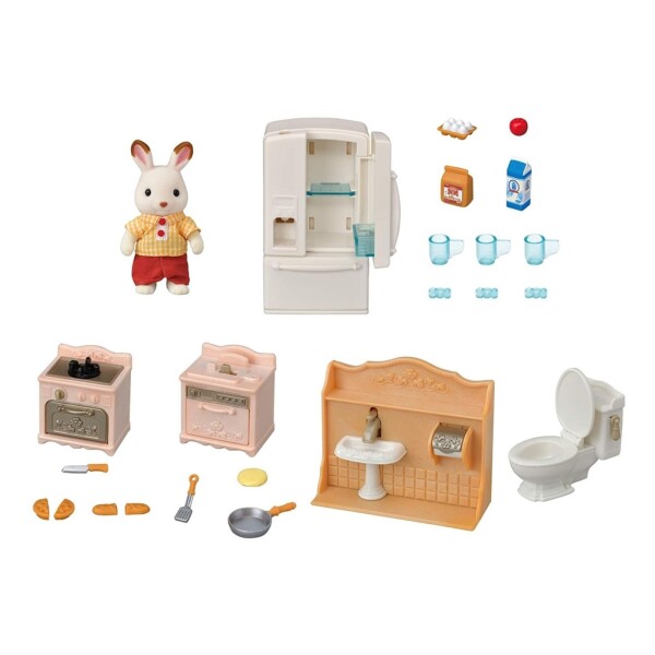 Sylvanian Families Juego Muebles Casa De Muñecas Bebé Sylvanian Families Juego Muebles Casa De Muñecas Bebé