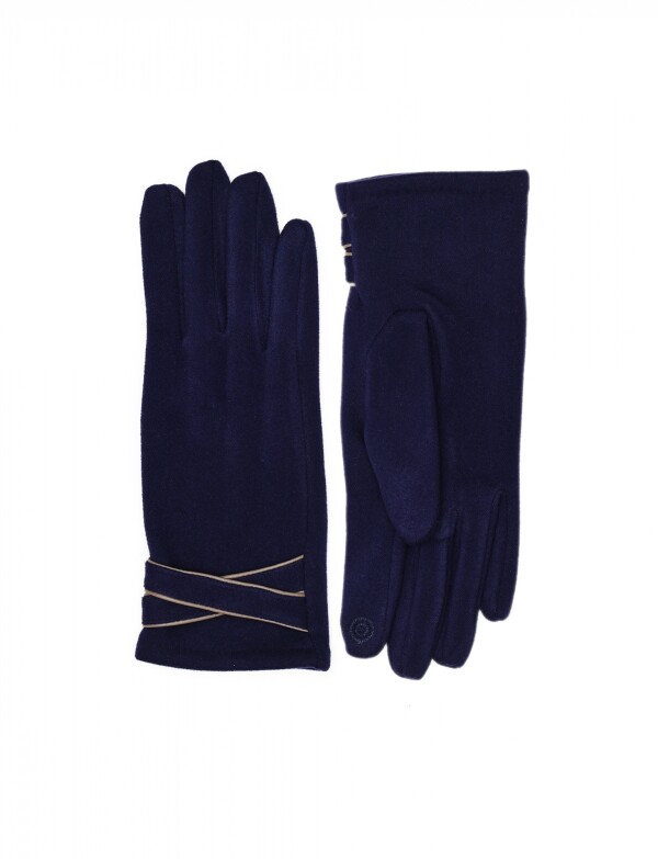 Guantes Suede AZUL