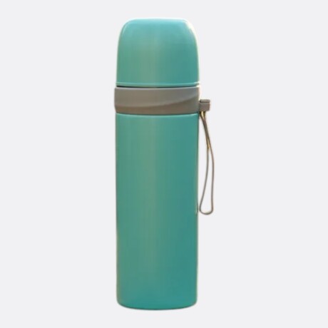 Termo Liso De Colores 500 ml Turquesa