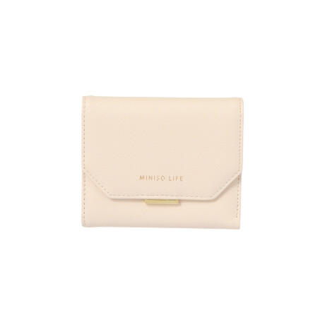 Billetera gold beige
