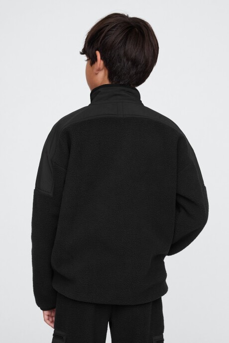 Buzo Cozy Niño Black 22